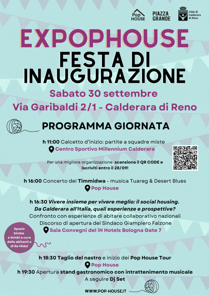 locandina inaugurazione con programma