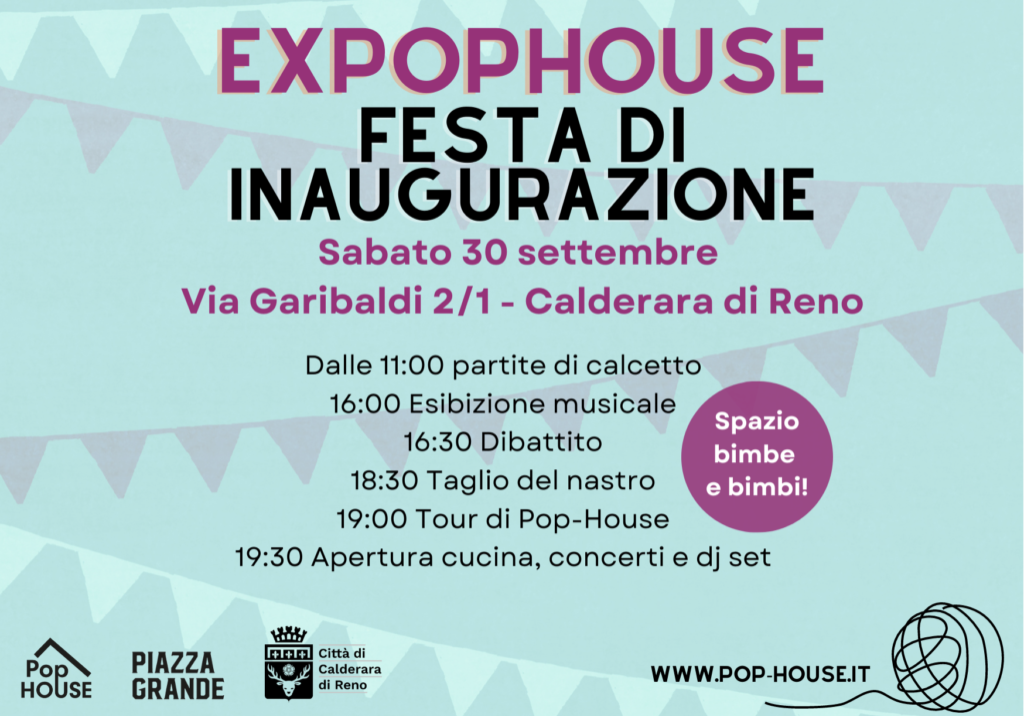 Expophouse - Inaugurazione Pop House